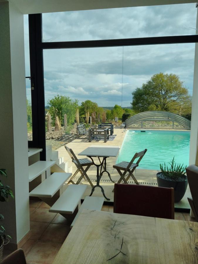Maison/Villa Avec Piscine Privee Gite Brain D'Eau La Chapelle-de-Brain Dış mekan fotoğraf